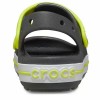 Crocs Μπεμπέ Πέδιλα Crocband Cruiser Sandal 209424-1NJ Γκρι/Πράσινο