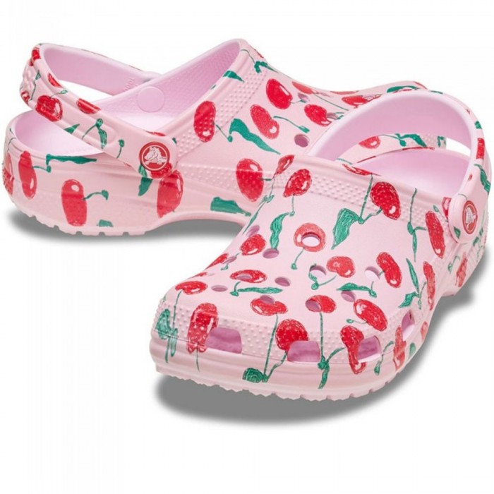 Παιδικά Crocs - Classic Fresh Fruits Clog 211020-6ZW Ροζ Παιδικά Crocs - Classic Fresh Fruits Clog 211020-6ZW Ροζ