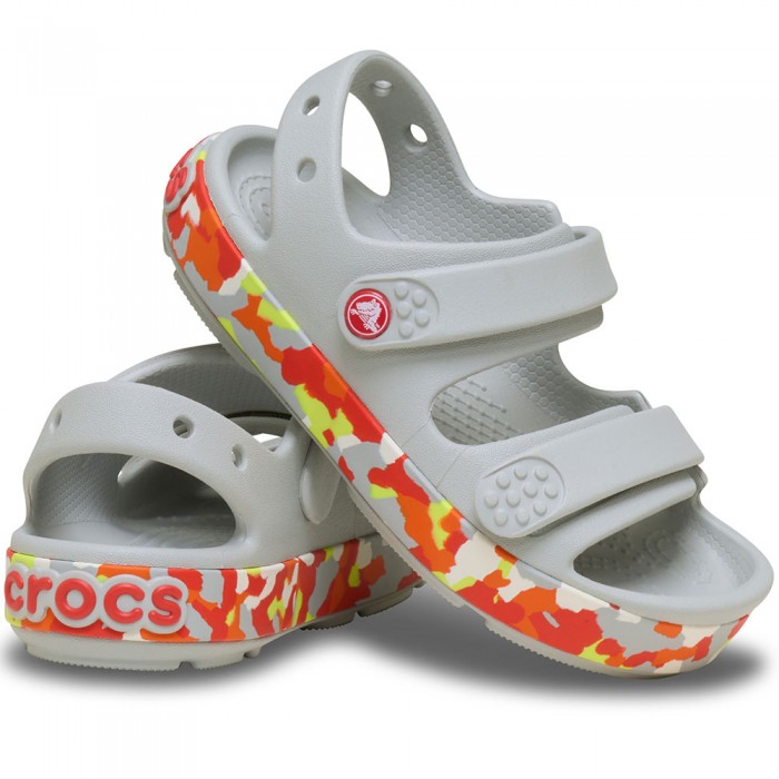 Boy's Sanadals Crocs - crocband cruiser glow Confetti 212527-1X8 Γκρι