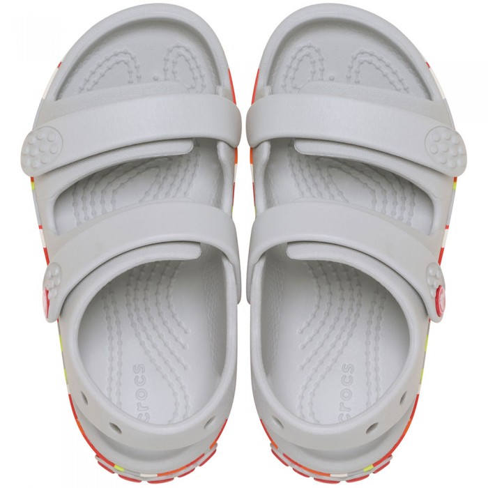 Bebe Boy's Sanadals Crocs - crocband cruiser glow Confetti 212528-1X8 Γκρι
