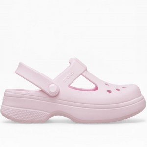 Girls Crocs - Mary Jane 210615-6ZW Ροζ