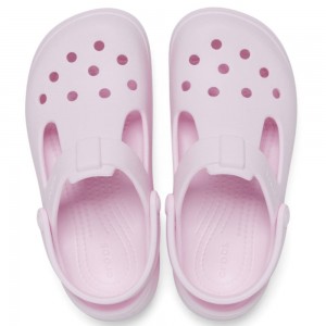 Girls Crocs - Mary Jane 210615-6ZW Ροζ