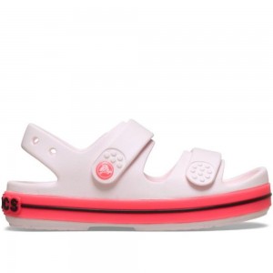 Crocs - Crocband Cruiser Neon Band Sandal 213345-7DE Bubble Ice / Pink Blast