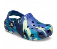 Bebe Crocs - Classic Marbled Clog 206838-4RR Μπλε