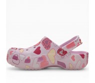 Baby Girls Crocs - Classic Vday Clog 209755-7CI Ροζ