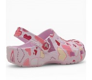 Baby Girls Crocs - Classic Vday Clog 209755-7CI Ροζ