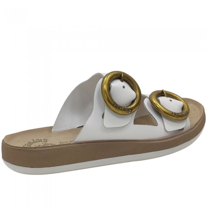 Fantasy Sandals Δερμάτινα Γυναικεία Σανδάλια Joya S924 Λευκό Fantasy Sandals Δερμάτινα Γυναικεία Σανδάλια Joya S924 Λευκό