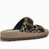 Fantasy Sandals - Madonna S363 Leopard Velvet