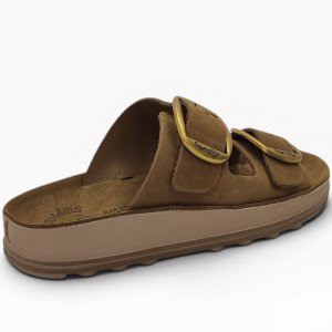 Γυναικείο Σανδάλι Fantasy Sandals - Despoina S310 Mochaccino