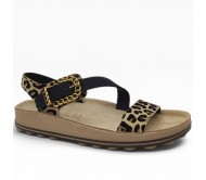 Ανατομικά Σανδάλια Fantasy Sandals - Rallitsa S366 Leopard Velvet Ανατομικά Σανδάλια Fantasy Sandals - Rallitsa S366 Leopard Velvet