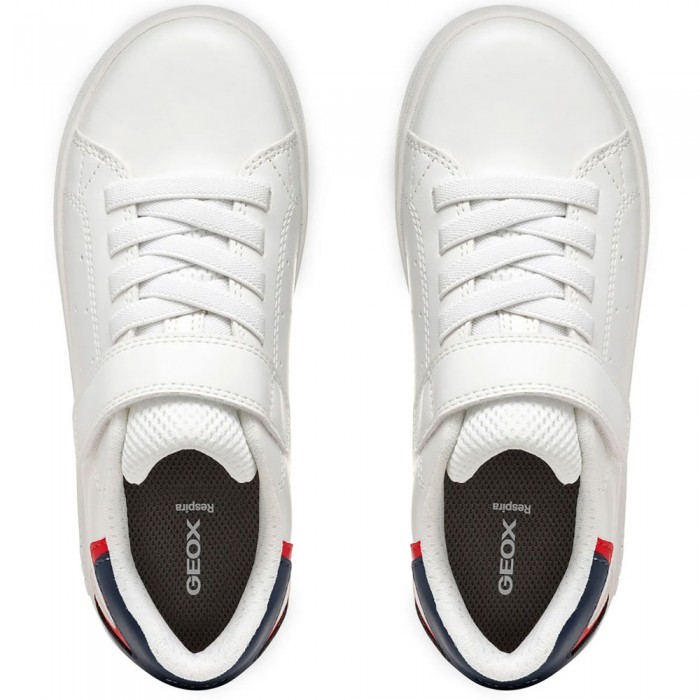 Εφηβικά Sneaker Geox - Eclyper J36LSA C0006 Λευκό