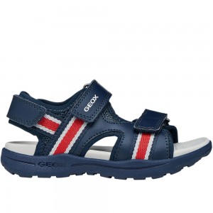 Πέδιλα Αγορίστικα Geox - Vaniett  J555XB C0735 Μπλε