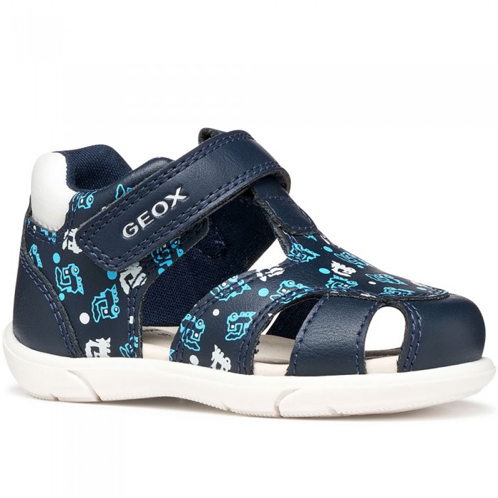 Αγορίστικα Μπεμπέ Πέδιλα Geox - Sandal Zapito B556EC C4P1Z Μπλε