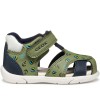 Αγορίστικα Μπεμπέ Πέδιλα Geox - Sandal Zapito B556EC CE3F4 Χακί