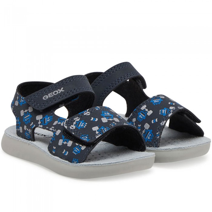 Μπεμπέ Πέδιλα Geox - Lightfloppy B455SC C4226 Μπλε