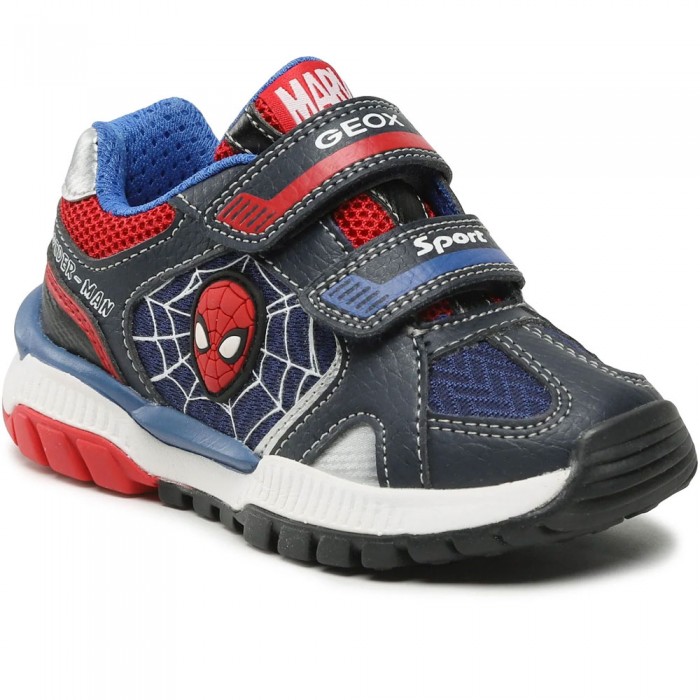 Αθλητικά Spiderman Geox - Tuono J35AXB C0735 Μπλε