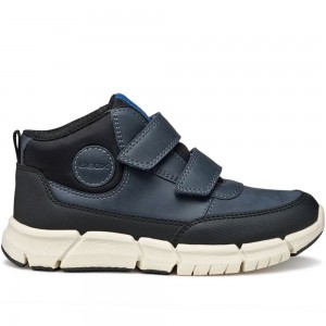 Εφηβικά Casual Μποτάκια Geox - Flexyper J569BA C4002 Μπλε