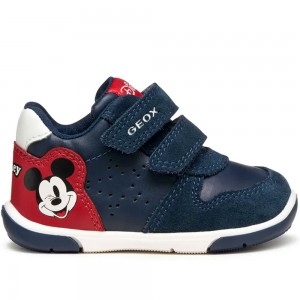 Sneaker Geox - Mickye Mouse B566CB C0735 Μπλε