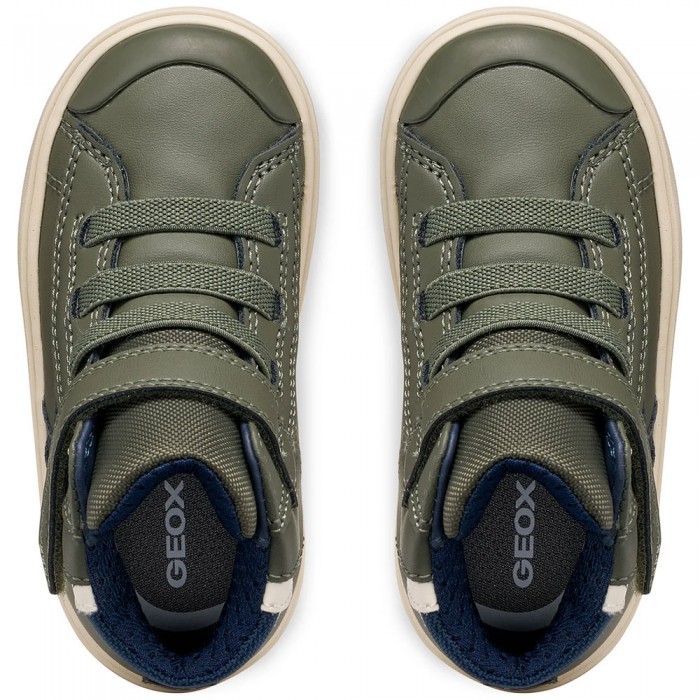 Παιδικά Ανατομικά Μποτάκια Geox - Gisli Boy B461NA C3024 Λαδί / Μπλε
