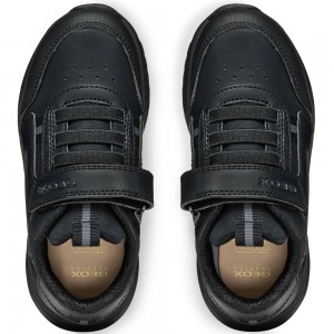 Εφηβικά Sneaker Geox - Broezee J36GMA C9999 Μαύρο