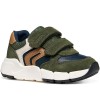 Παιδικά Ανατομικά Sneakers Geox - Flexyper B656GC CB36N Χακί / Μπλε Παιδικά Ανατομικά Sneakers Geox - Flexyper B656GC CB36N Χακί / Μπλε