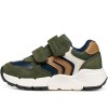 Παιδικά Ανατομικά Sneakers Geox - Flexyper B656GC CB36N Χακί / Μπλε Παιδικά Ανατομικά Sneakers Geox - Flexyper B656GC CB36N Χακί / Μπλε