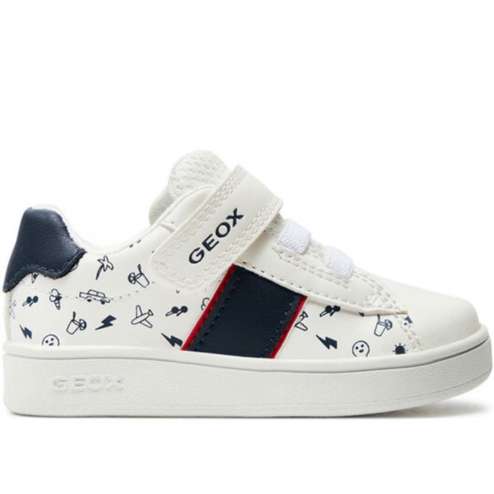 Παιδικά Sneakers Geox - Eclyper Boy B455LA C0899 Λευκό