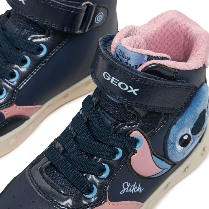 Αθλητικά Μποτάκια Geox - Stitch J568WH C0694 Μπλε Αθλητικά Μποτάκια Geox - Stitch J568WH C0694 Μπλε