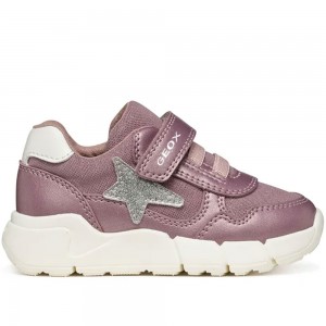 Ανατομικά Βρεφικά Sneakers Geox - Flexyper Mini B566NB C8217 Ροζ