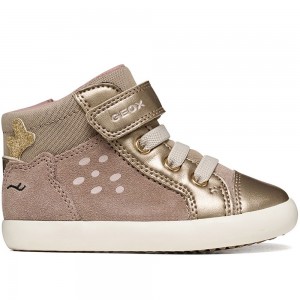 Μπεμπέ Μποτάκια Geox B Gisli Girl B661MA C5005 Μπεζ