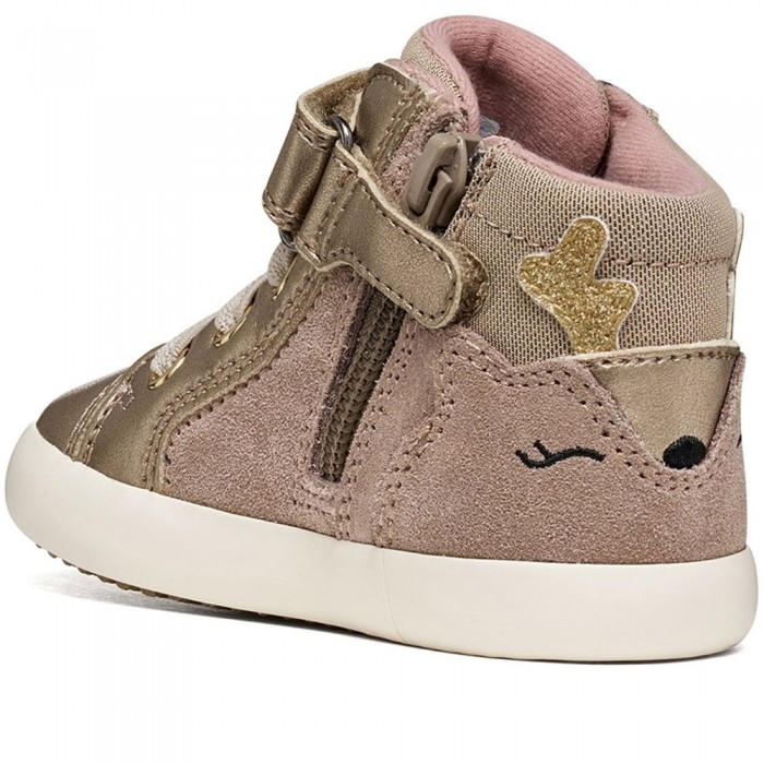 Μπεμπέ Μποτάκια Geox B Gisli Girl B661MA C5005 Μπεζ