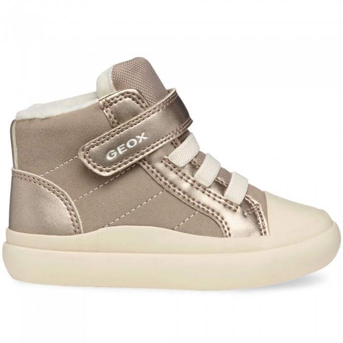 Βρεφικά Μποτάκια Geox B Gisli Girl B461ME C5005 Μπεζ / Χρυσό Βρεφικά Μποτάκια Geox B Gisli Girl B461ME C5005 Μπεζ / Χρυσό
