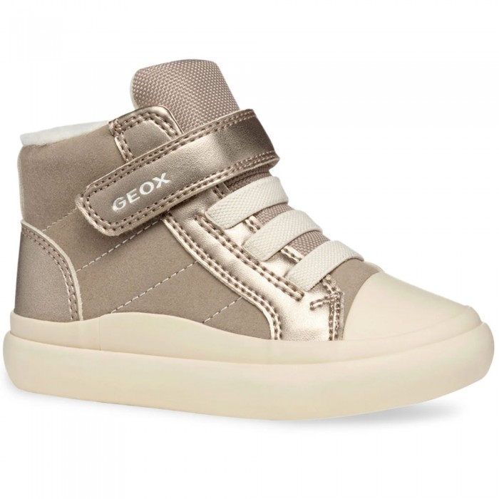 Βρεφικά Μποτάκια Geox B Gisli Girl B461ME C5005 Μπεζ / Χρυσό Βρεφικά Μποτάκια Geox B Gisli Girl B461ME C5005 Μπεζ / Χρυσό