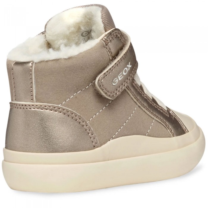 Βρεφικά Μποτάκια Geox B Gisli Girl B461ME C5005 Μπεζ / Χρυσό Βρεφικά Μποτάκια Geox B Gisli Girl B461ME C5005 Μπεζ / Χρυσό