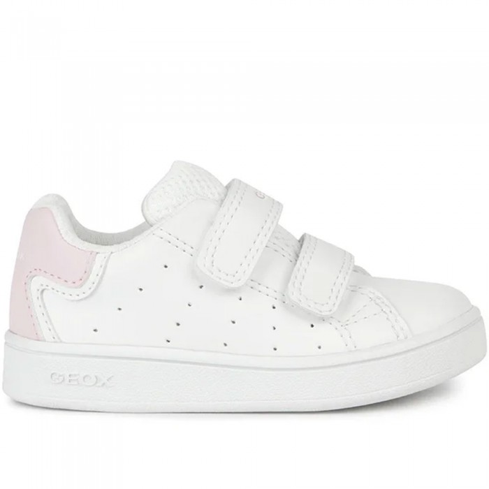 Κοριτσίστικα Sneakers Geox - Eclyper B365MA C0406 Λευκό/Ροζ Κοριτσίστικα Sneakers Geox - Eclyper B365MA C0406 Λευκό/Ροζ