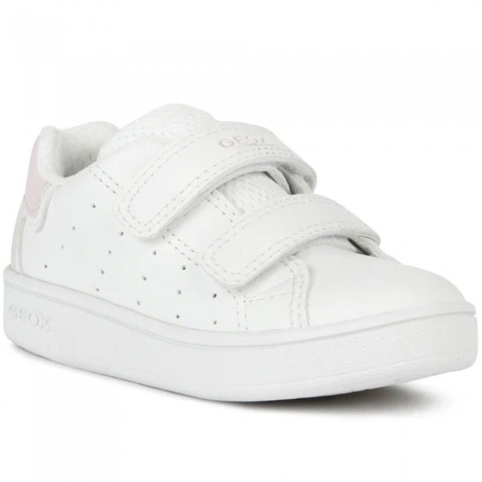 Κοριτσίστικα Sneakers Geox - Eclyper B365MA C0406 Λευκό/Ροζ Κοριτσίστικα Sneakers Geox - Eclyper B365MA C0406 Λευκό/Ροζ