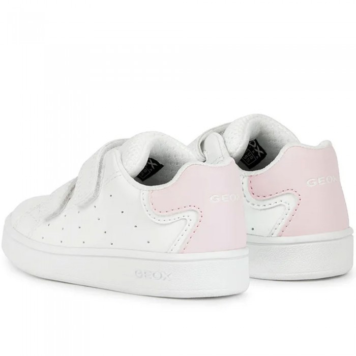 Κοριτσίστικα Sneakers Geox - Eclyper B365MA C0406 Λευκό/Ροζ Κοριτσίστικα Sneakers Geox - Eclyper B365MA C0406 Λευκό/Ροζ