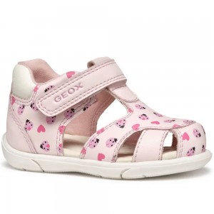 Πέδιλα Geox - Sandal Zapito B556FB C08175 Ροζ