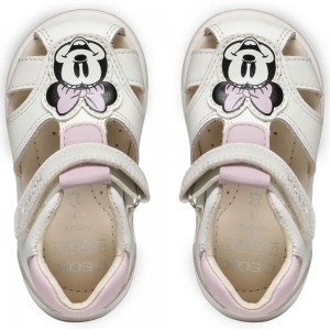 Minnie Πέδιλα Geox - Sandal Zpito B556FE C0406 Λευκό