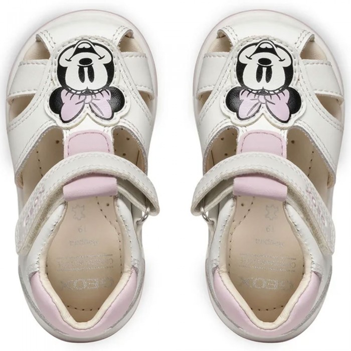 Minnie Πέδιλα Geox - Sandal Zpito B556FE C0406 Λευκό