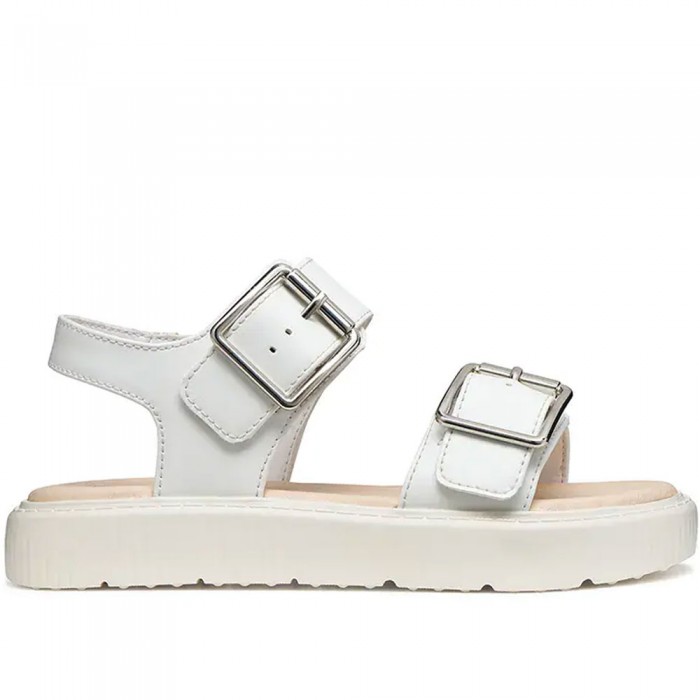 Εφηβικά Πέδιλα Geox - Kodette J45DBH C1000 Λευκό