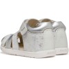 Μπεμπέ Geox Πέδιλο Macchia B254WB C0007 Λευκό/Ασημί