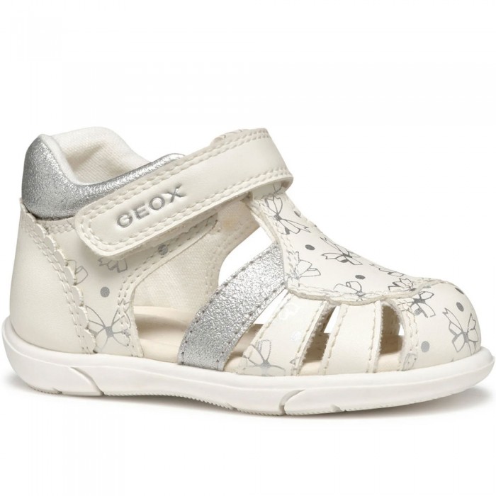 Κοριτσίστικα Μπεμπέ Πέδιλα Geox - Sandal Zapito B556FA C0007 Λευκό