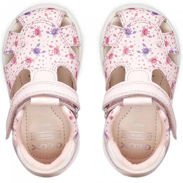 Κοριτσίστικα Μπεμπέ Πέδιλα Geox - Sandal Zapito B556FB C0811 Ροζ