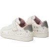 Κοριτσίστικα Sneakers Geox - Eclyper B455MA C0007 Λευκό/Ασημί
