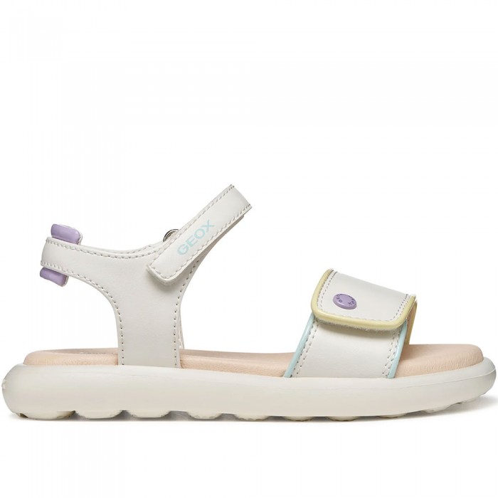 Geox Σανδάλια Puffypop J65MSC C0653 Λευκό