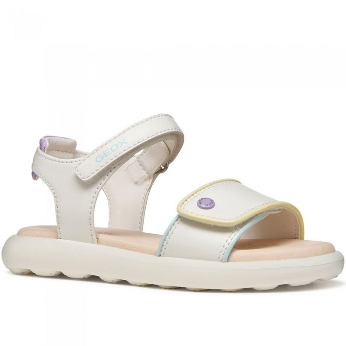 Geox Σανδάλια Puffypop J65MSC C0653 Λευκό