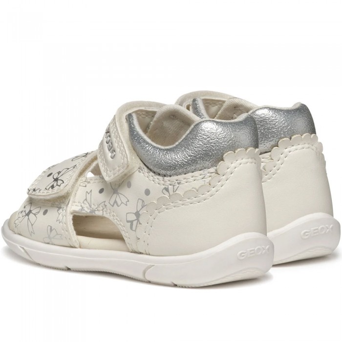 Μπεμπέ Ανατομικά Πέδιλα Geox - Sandal Zapito B556FD C0007 Λευκό