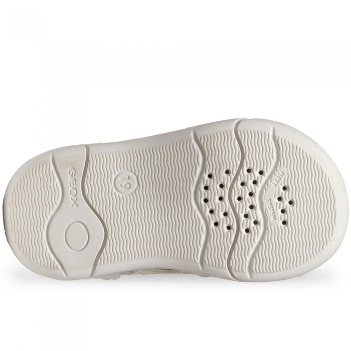 Μπεμπέ Ανατομικά Πέδιλα Geox - Sandal Zapito B556FD C0007 Λευκό