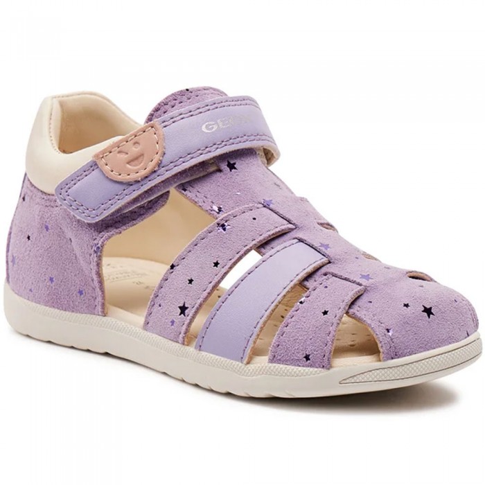 Geox Παπουτσοπέδιλα Sandal Macchia B254WB C8020 Μωβ Geox Παπουτσοπέδιλα Sandal Macchia B254WB C8020 Μωβ